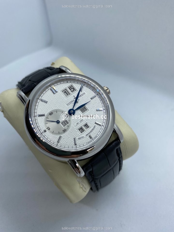 IMG_9085 Ulysse Nardin Mens watch Unisex Automatic Platinum 339-20 Replica 2