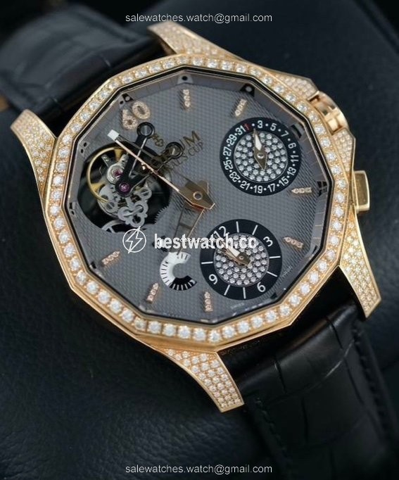 IMG_9085 Corum Admirals Cup Mens watch Unisex Automatic Rose gold 397.551.85 0001 AK12 Replica 2