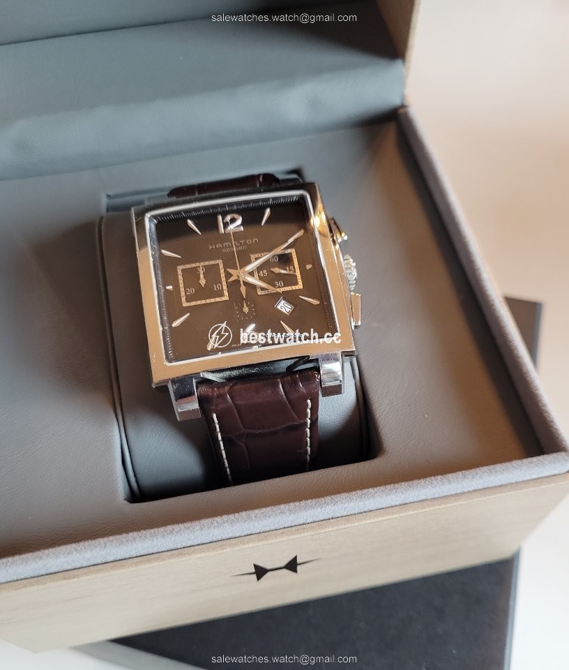 IMG_9085 Hamilton Jazzmaster Auto Chrono Mens watch Unisex Automatic Steel H32666535 Replica 2