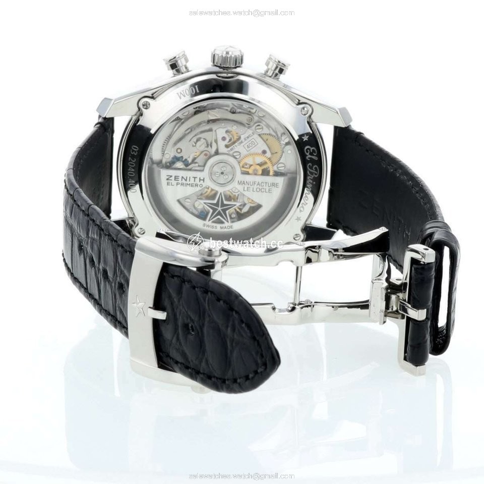 IMG_9085 Zenith El Primero 36000 VpH Mens watch Unisex Automatic Steel 03.2040.400 26.C496 Replica 2
