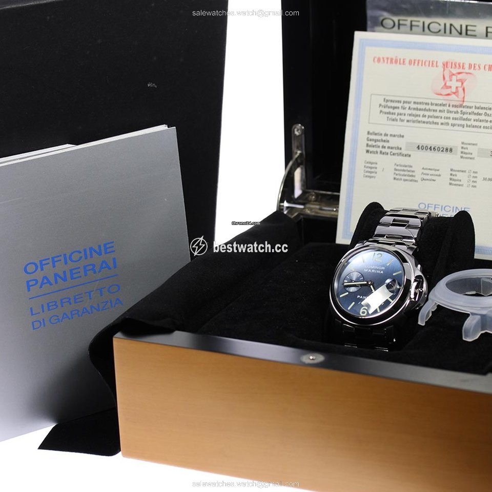 IMG_9085 Panerai Luminor Marina Automatic Mens watch Unisex Automatic Steel PAM00120 Replica 2