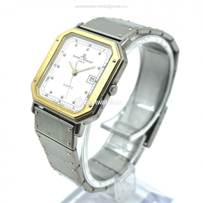 Baume & Mercier Quartz Gold Steel 4226.038 Replica 2