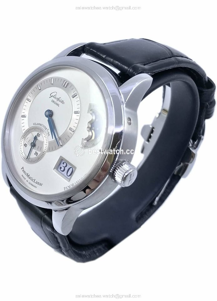 IMG_9085 Glashutte Original PanoMaticLunar Mens watch Unisex Automatic Steel 90.02.02.02.04 Replica 2