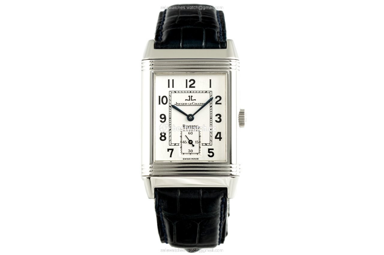 IMG_9085 Jaeger-LeCoultre Reverso Grande Taille Mens watch Unisex Manual winding Steel 270.8.62 Replica 2