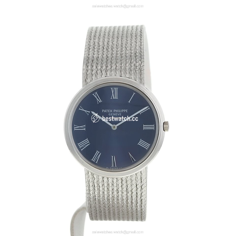 IMG_9085 Patek Philippe Calatrava Mens watch Unisex Automatic White gold 3591 Replica 2