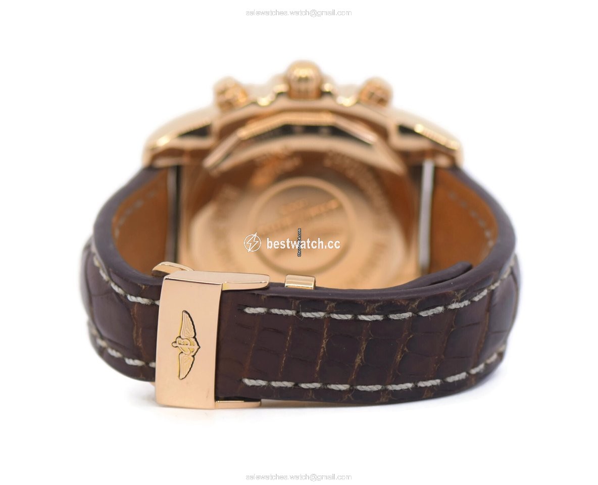IMG_9085 Breitling Chronomat 41 Mens watch Unisex Automatic Rose gold HB0140 Replica 2
