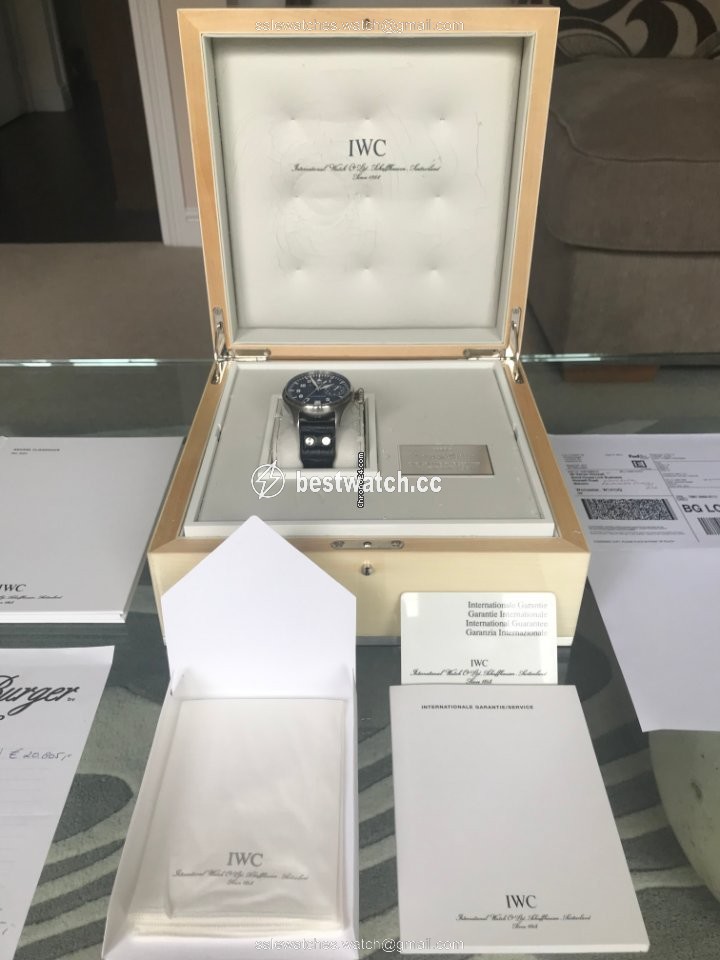 IMG_9085 IWC Big Pilot Mens watch Unisex Automatic Platinum IW5002 Replica 2
