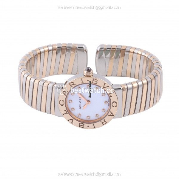 IMG_9085 Bulgari Bulgari Quartz Gold Steel BBL262TWSPG 12 Replica 2