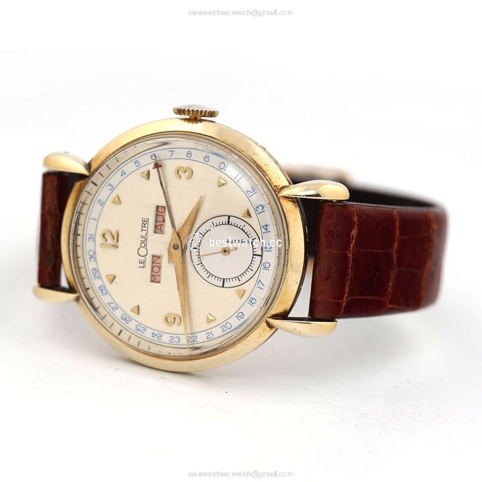 IMG_9085 Jaeger-LeCoultre Mens watch Unisex Manual winding Yellow gold 2904 Replica 2