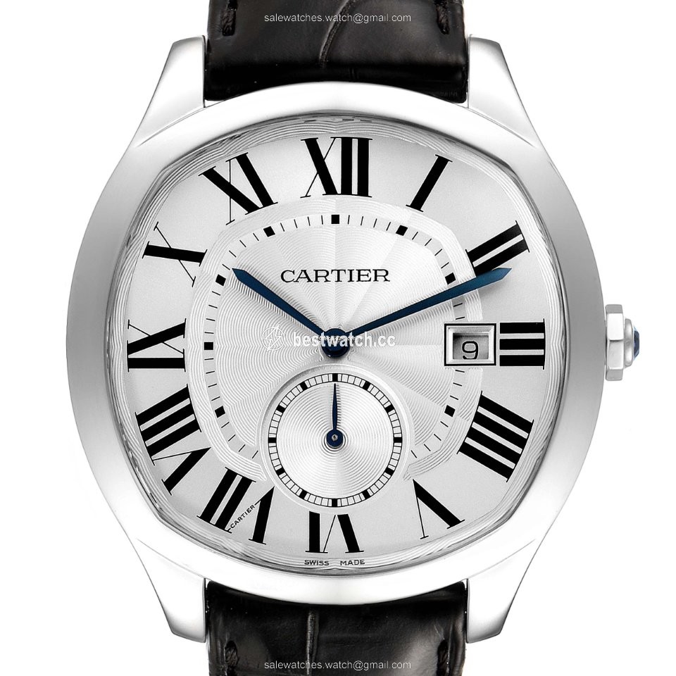 IMG_9085 Cartier Drive de Cartier Mens watch Unisex Automatic Steel WSNM0004 Replica 2
