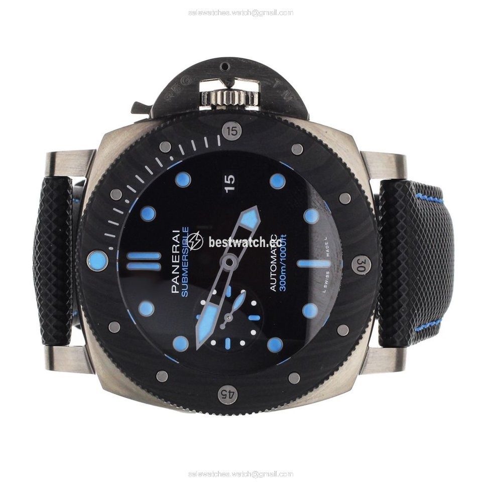 Panerai Luminor Submersible Mens watch Unisex Automatic Steel PAM799 Replica 2