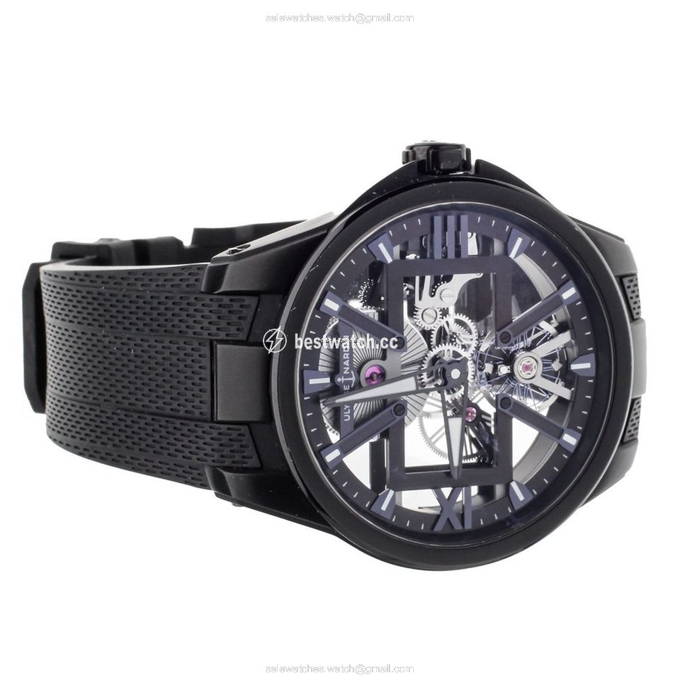 IMG_9085 Ulysse Nardin El Toro Black Toro Mens watch Unisex Manual winding Titanium 3713-260-3 Replica 2