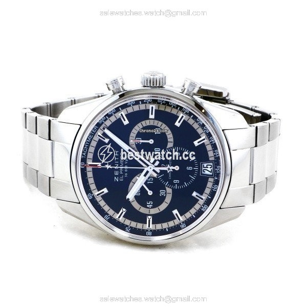 Zenith El Primero 36000 VpH Automatic Steel 03.2040.400 21.M2040 Replica 2