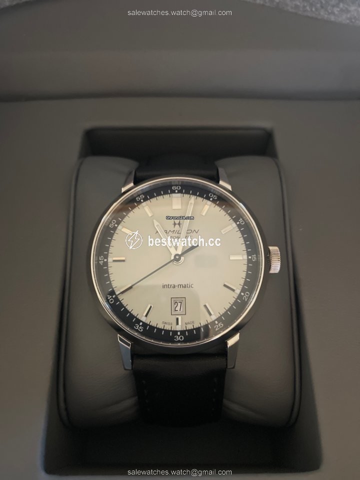 IMG_9085 Hamilton Intra-Matic Mens watch Unisex Automatic Steel H38425720 Replica 2