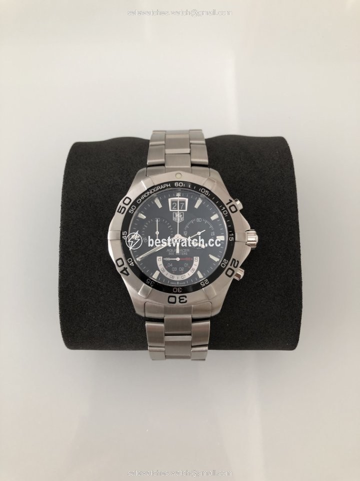 IMG_9085 TAG Heuer Aquaracer 300M Mens watch Unisex Quartz Steel CAF101A Replica 2