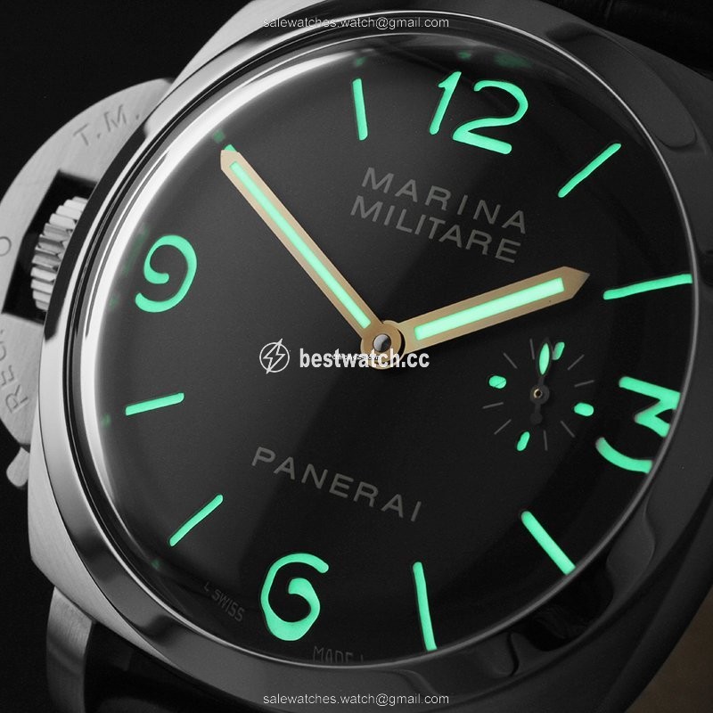 Panerai Special Editions Mens watch Unisex Manual winding Steel PAM00217 Replica 2