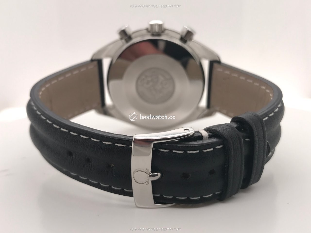 IMG_9085 Omega Speedmaster Reduced Mens watch Unisex Automatic Steel 1750033 Replica 2