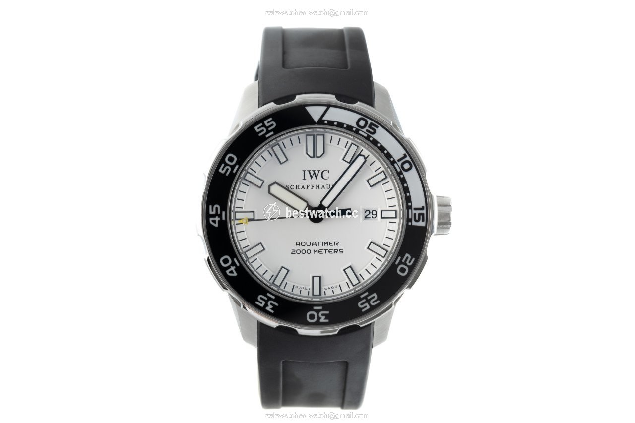 IMG_9085 IWC Aquatimer Automatic 2000 Mens watch Unisex Automatic Steel IW3568 Replica 2