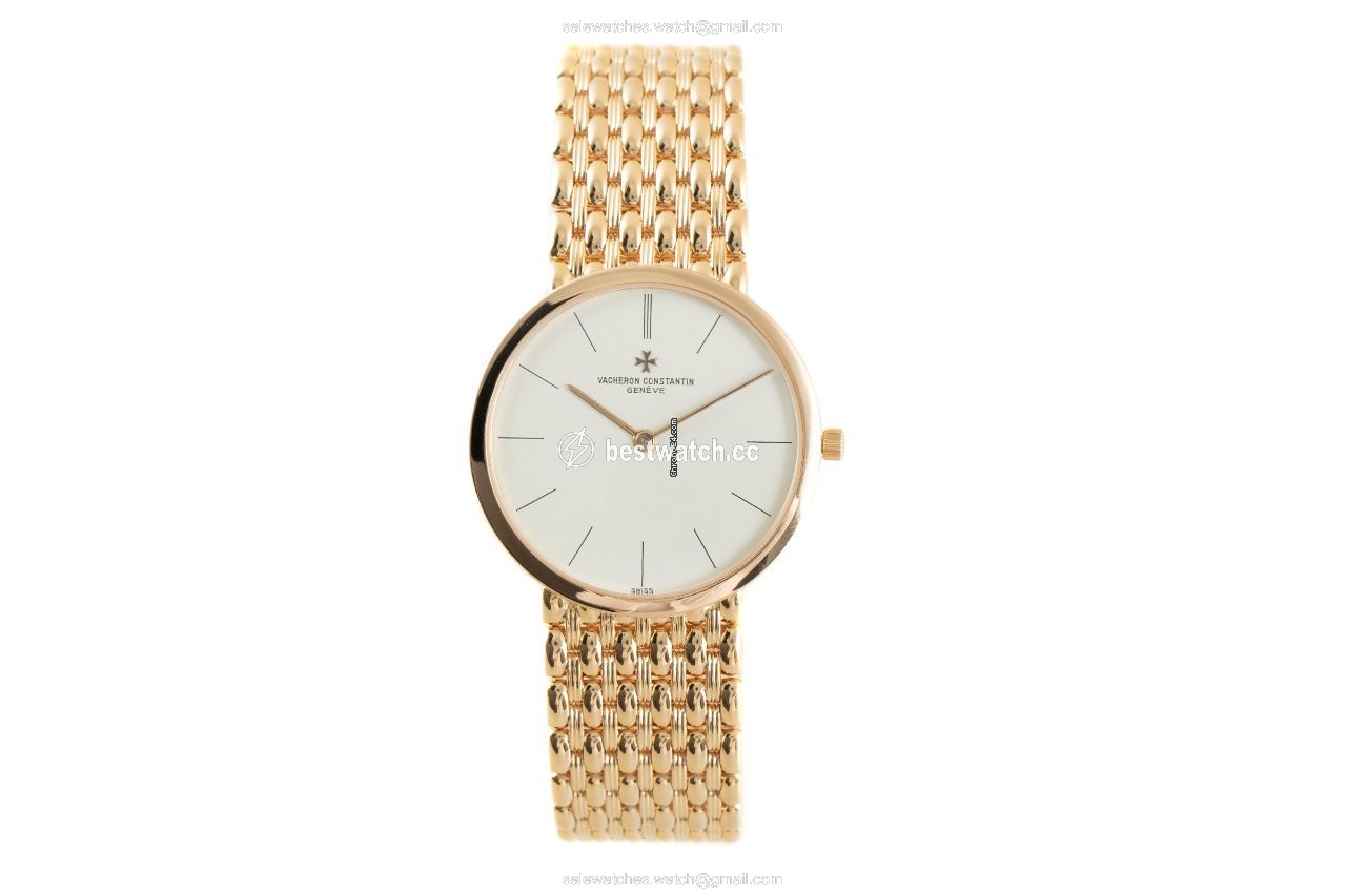 IMG_9085 Vacheron Constantin Patrimony Mens watch Unisex Manual winding Red gold 33093 Replica 2
