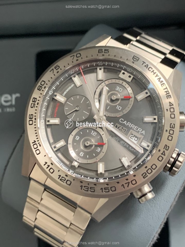 IMG_9085 TAG Heuer Carrera Calibre HEUER 01 Mens watch Unisex Automatic Titanium CAR208Z.BF0719 Replica 2