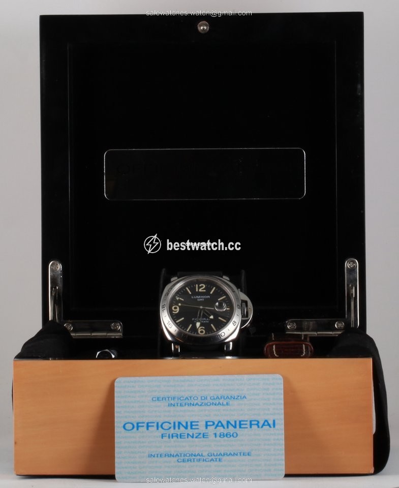 Panerai Luminor GMT Automatic Mens watch Unisex Automatic Steel PAM 00023 Replica 2