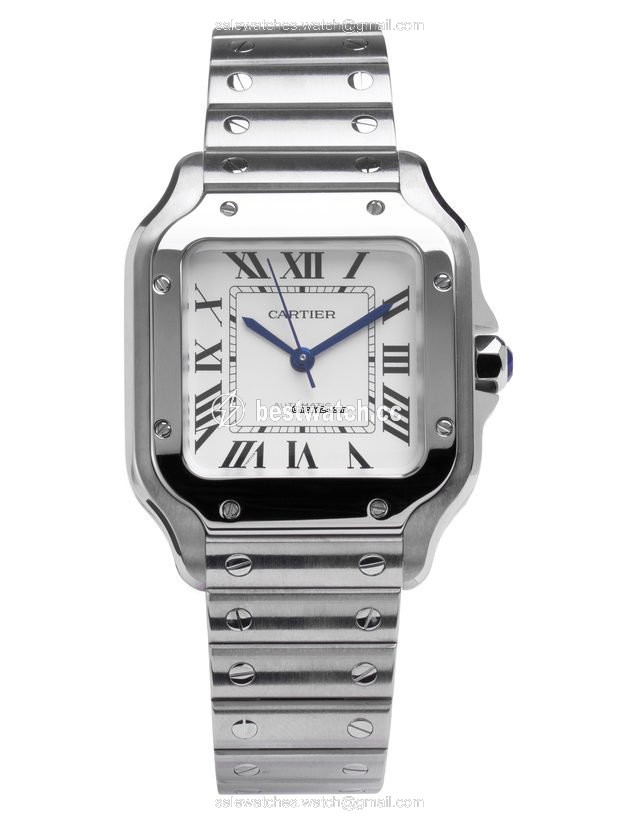 Cartier Santos Mens watch Unisex Automatic Steel WSSA0010 Replica 2