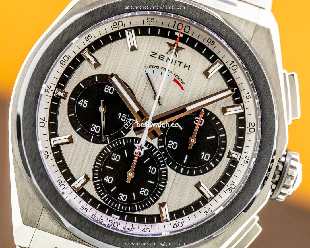 Zenith Defy El Primero Mens watch Unisex Automatic Titanium 95.9005.9004 01.M9000 Replica 2