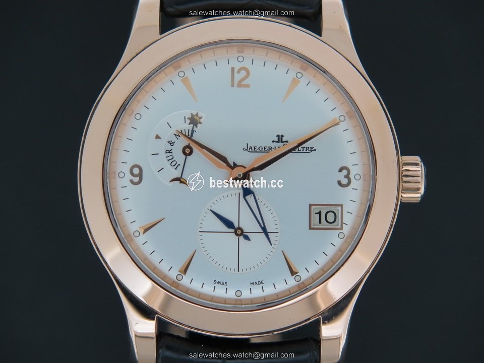 Jaeger-LeCoultre Master Hometime Mens watch Unisex Automatic Rose gold 1622420 Replica 2