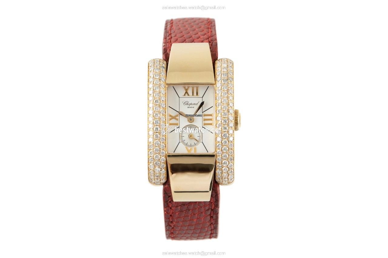 IMG_9085 Chopard La Strada Womens watch Quartz Yellow gold 41 6823 Replica 2
