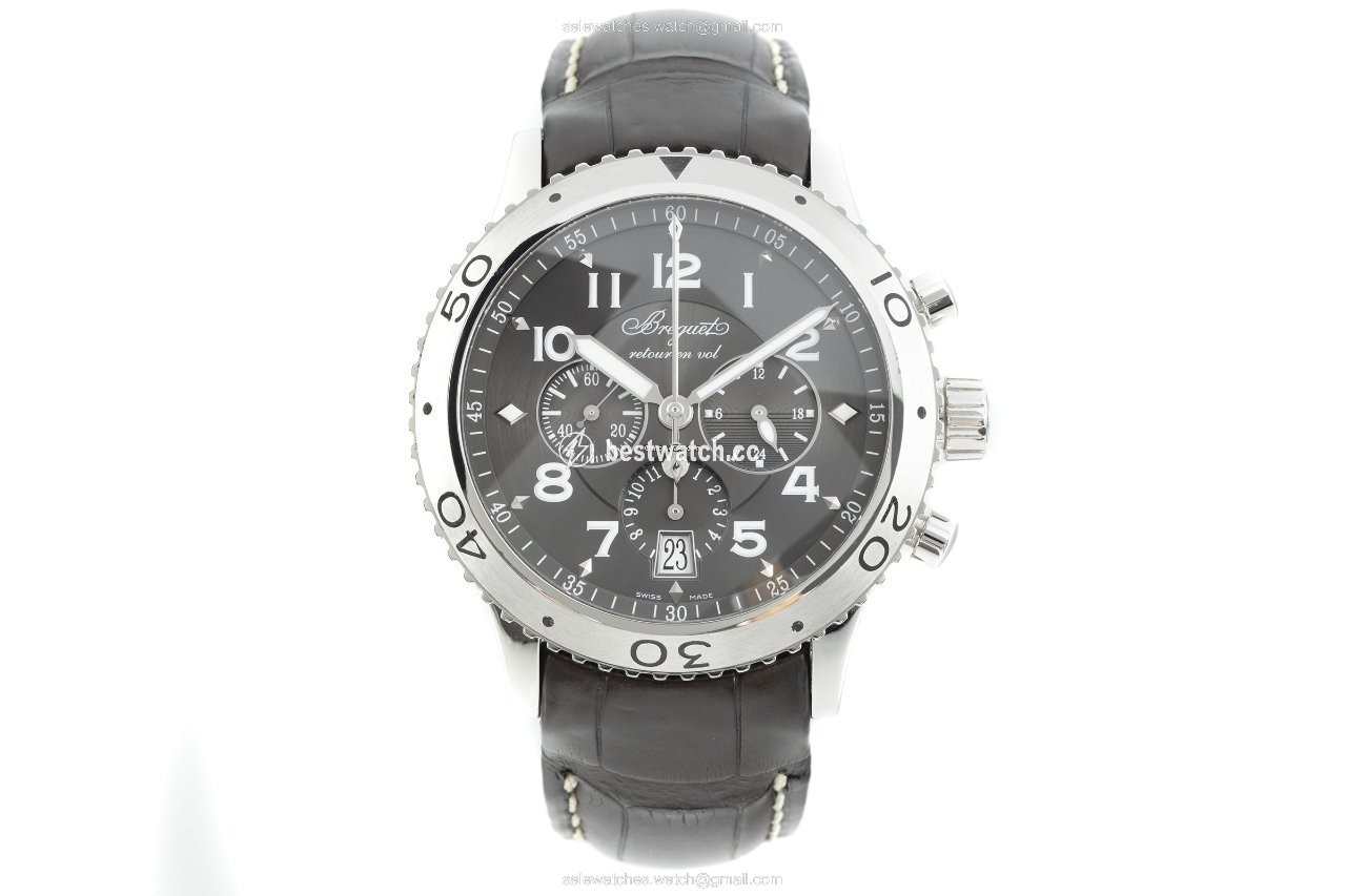 Breguet Type XX - XXI - XXII Mens watch Unisex Automatic Steel 3810ST929ZU Replica 2