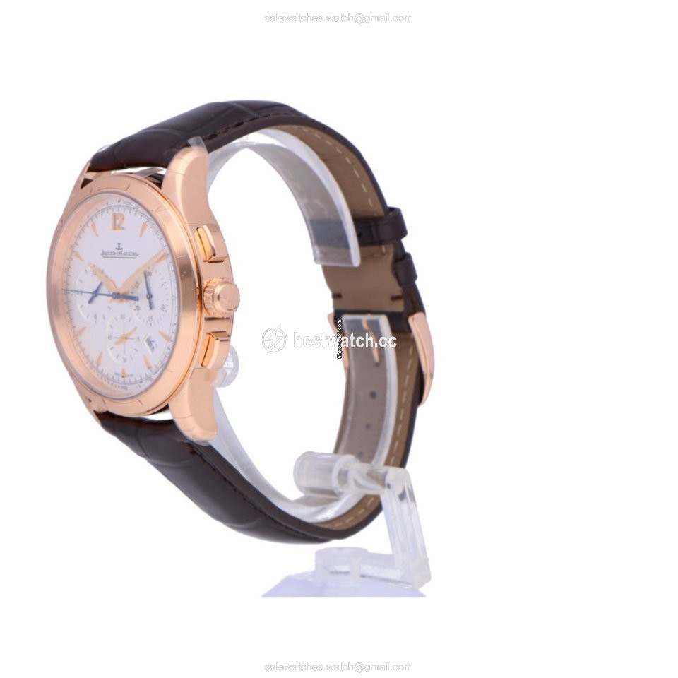 IMG_9085 Jaeger-LeCoultre Master Chronograph Mens watch Unisex Automatic Rose gold Q1532520 Replica 2