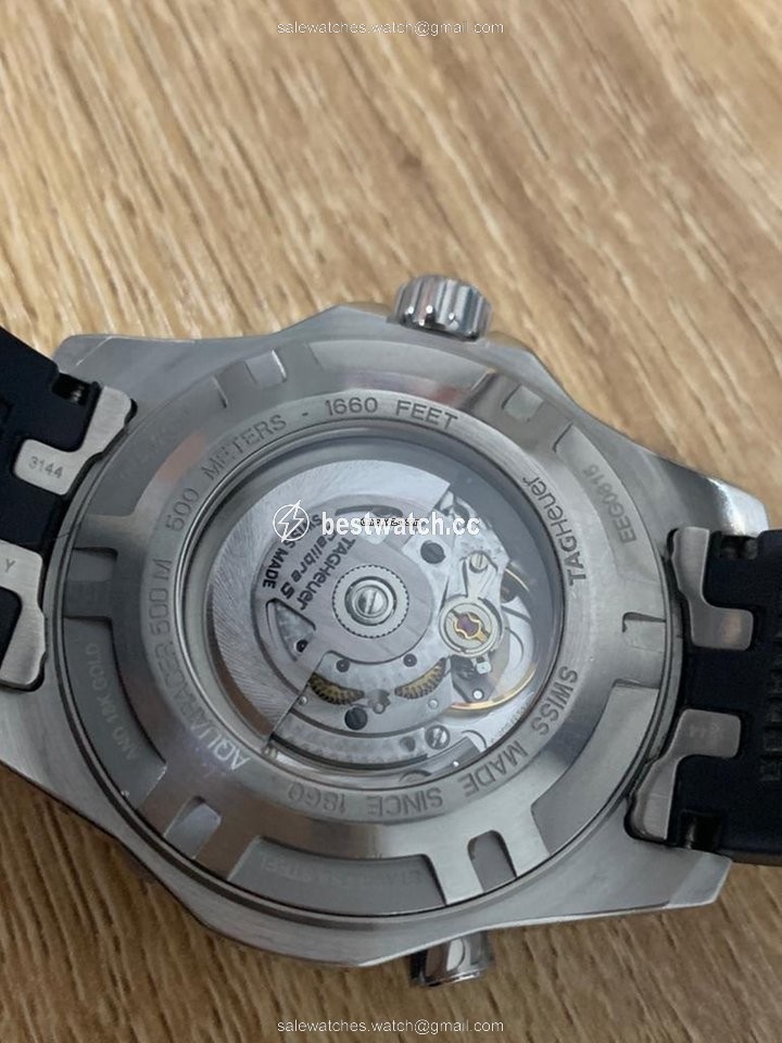 TAG Heuer Aquaracer 500M Mens watch Unisex Automatic Gold Steel WAJ2150.FT6015 Replica 2