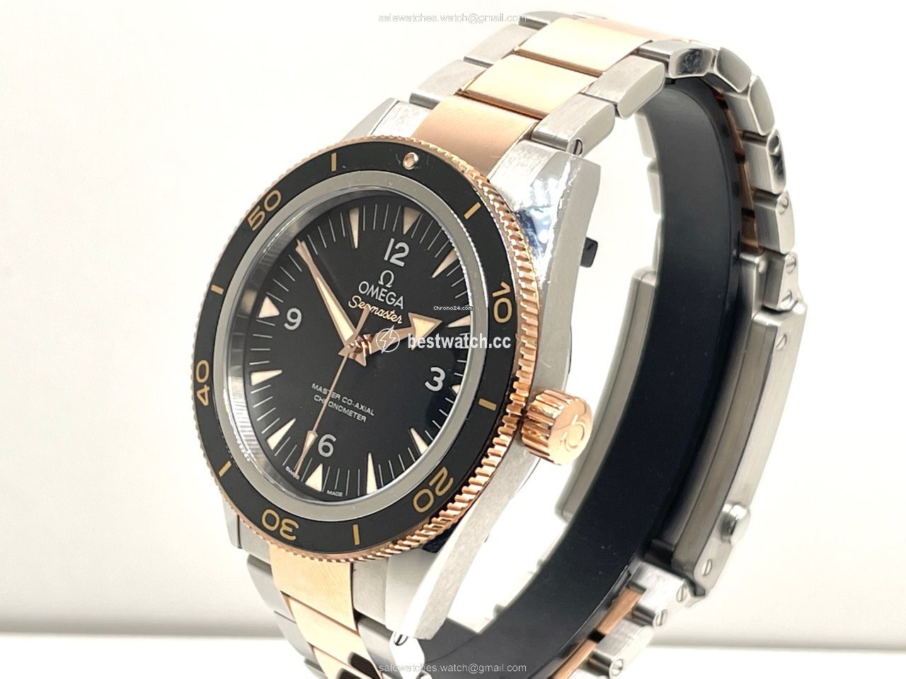 Omega Seamaster 300 Automatic Gold Steel 2332041210100 Replica 2
