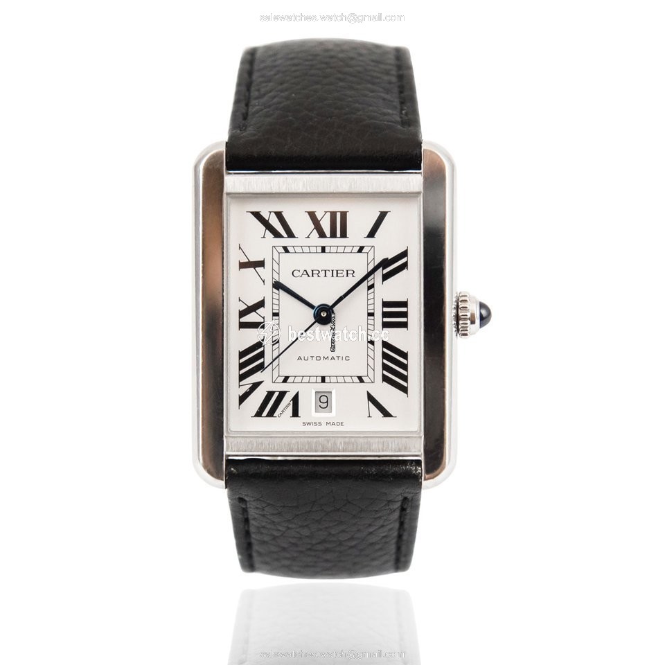 IMG_9085 Cartier Tank Solo Mens watch Unisex Automatic Steel WSTA0029 Replica 2