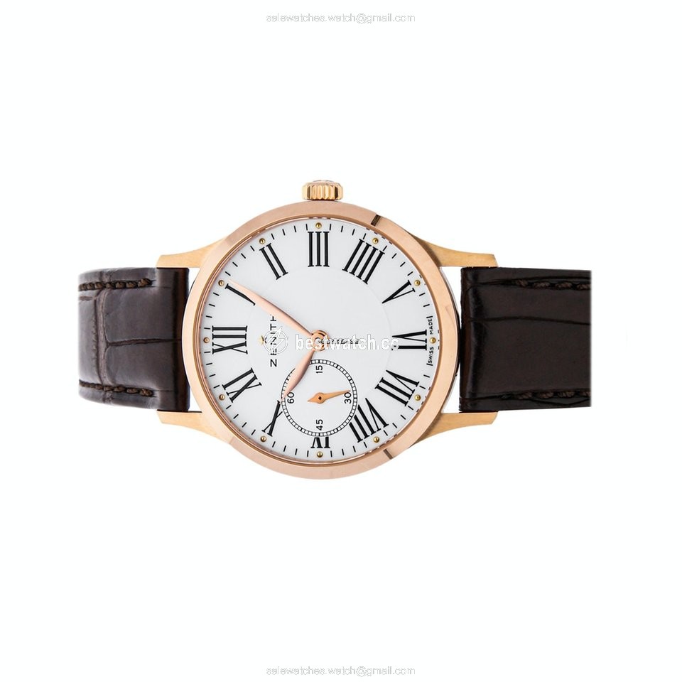 IMG_9085 Zenith Elite Ultra Thin Womens watch Automatic Rose gold 18.1025.680 11.C674 Replica 2