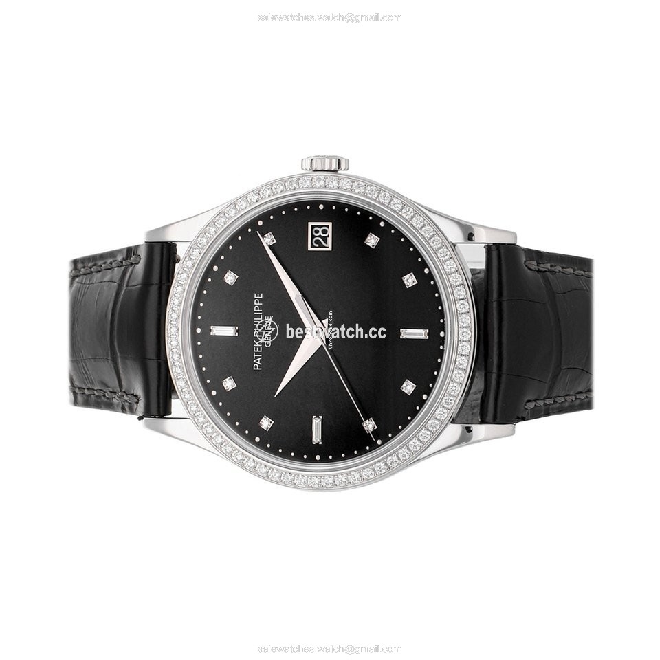 IMG_9085 Patek Philippe Calatrava Mens watch Unisex Automatic White gold 5297G-001 Replica 2