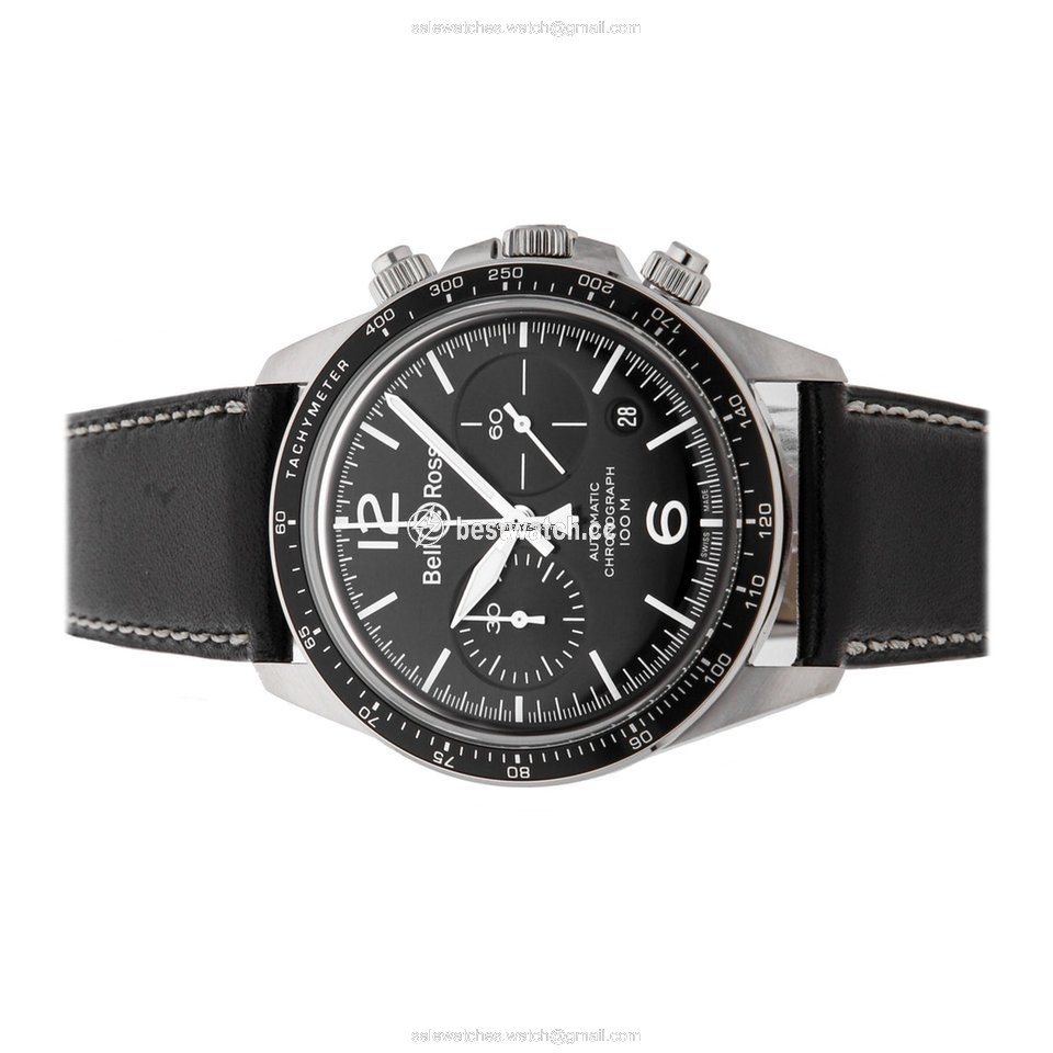 Bell & Ross BR V2 Mens watch Unisex Automatic Steel BRV294-BL-ST SCA Replica 2