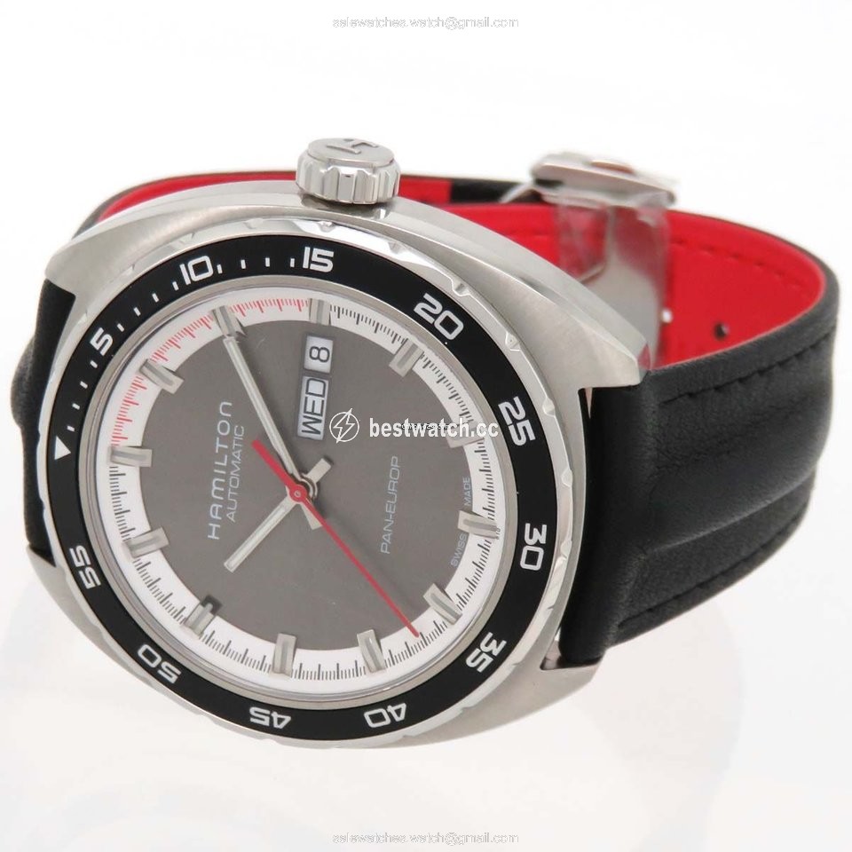 IMG_9085 Hamilton Pan Europ Mens watch Unisex Automatic Steel H354150 Replica 2