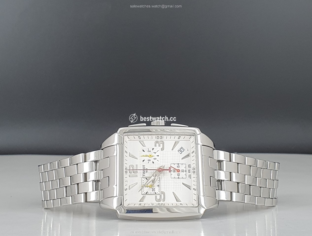 IMG_9085 Tissot Mens watch Unisex Quartz Steel T005.517A Replica 2