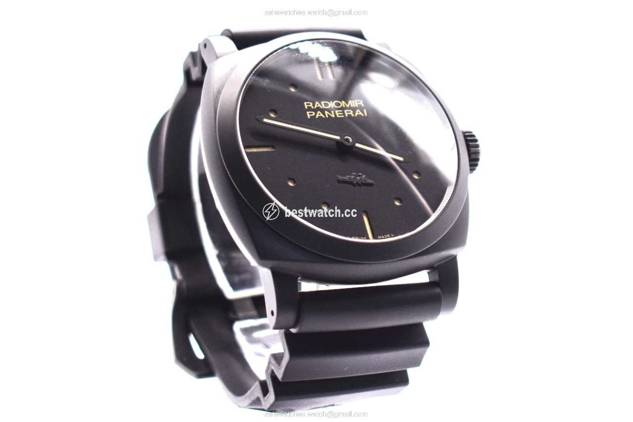 IMG_9085 Panerai Radiomir 1940 3 Days Mens watch Unisex Manual winding Ceramic PAM 00577 Replica 2