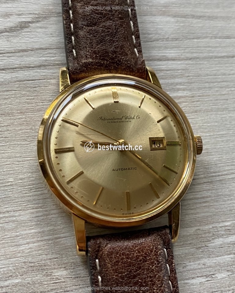 IMG_9085 IWC Ingenieur Automatic Mens watch Unisex Automatic Yellow gold Ref 1529954 Replica 2