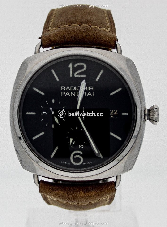 IMG_9085 Panerai Radiomir 10 Days GMT Mens watch Unisex Automatic Steel PAM 00323 Replica 2