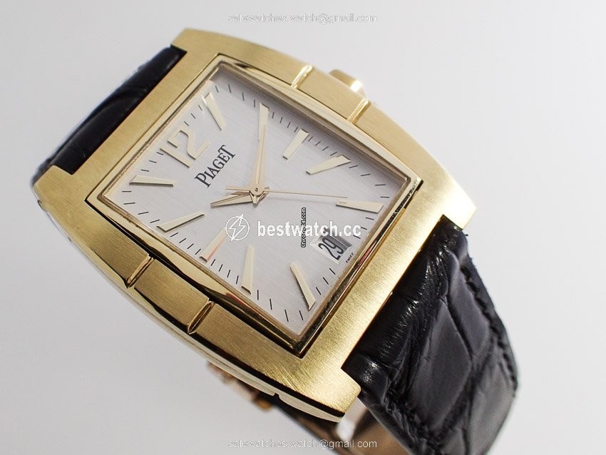 IMG_9085 Piaget Upstream Mens watch Unisex Automatic Yellow gold 27000 Replica 2