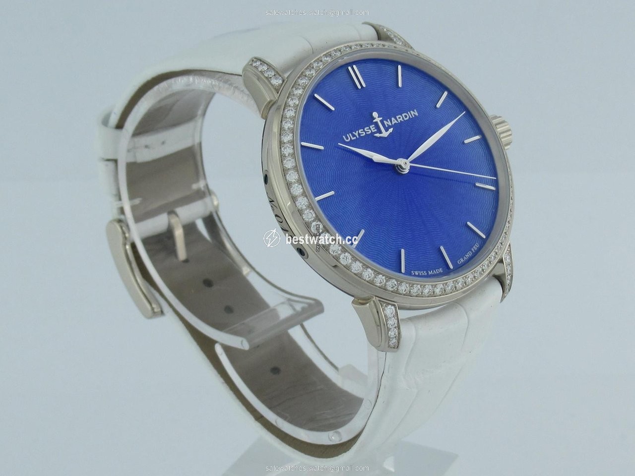 IMG_9085 Ulysse Nardin Automatic White gold 8150-201 Replica 2