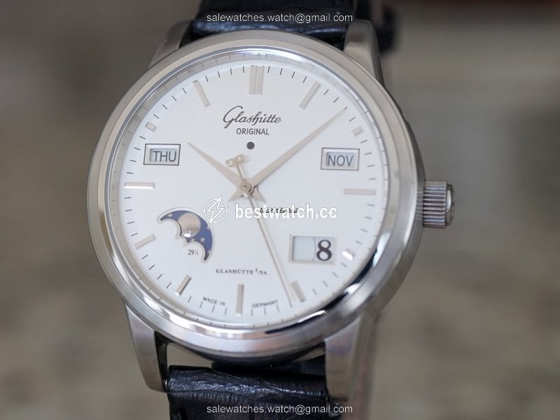 Glashutte Original Senator Perpetual Calendar Steel 1-39-50-02-12-04 Replica 2