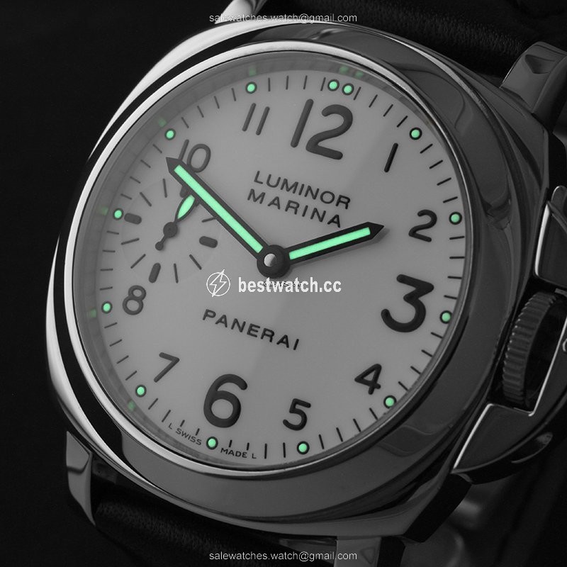 IMG_9085 Panerai Luminor Marina Mens watch Unisex Manual winding Steel PAM00003 Replica 2