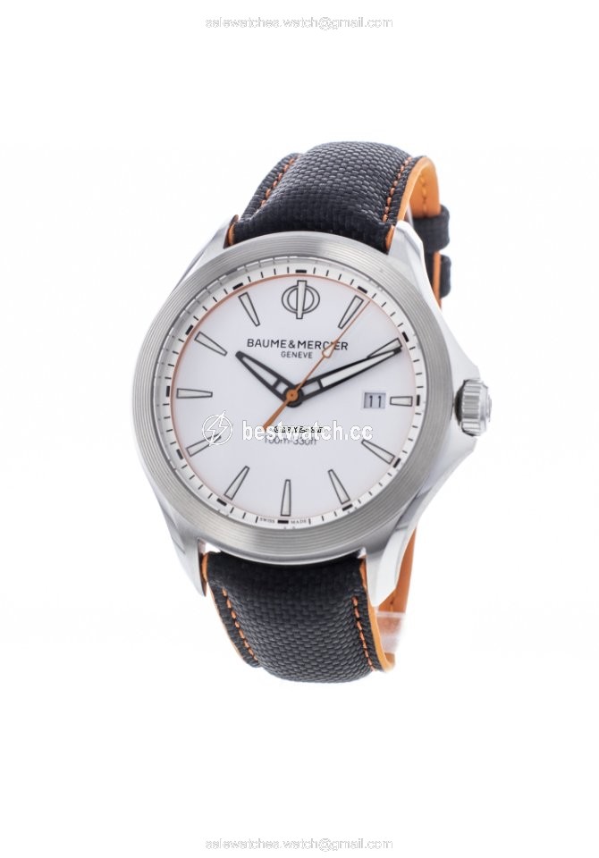 Baume & Mercier Clifton Quartz Steel MOA10410 Replica 2