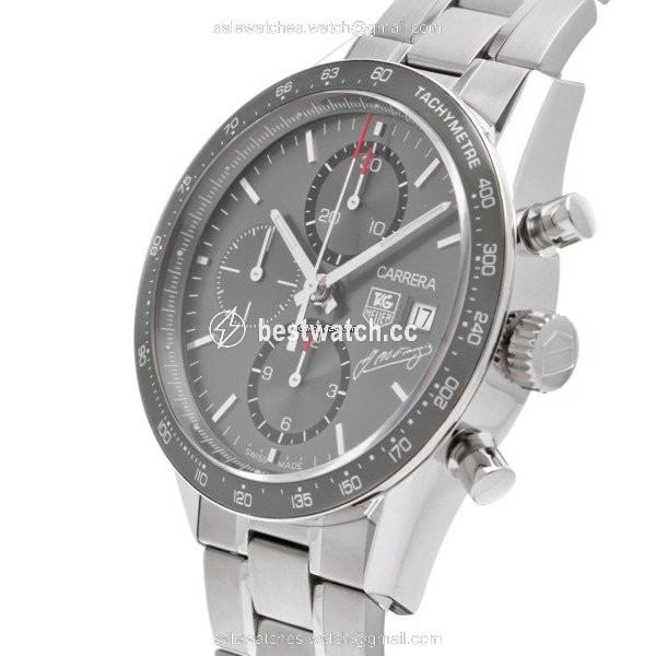 TAG Heuer Carrera Calibre 16 Automatic Steel CV201C.BA0786 Replica 2