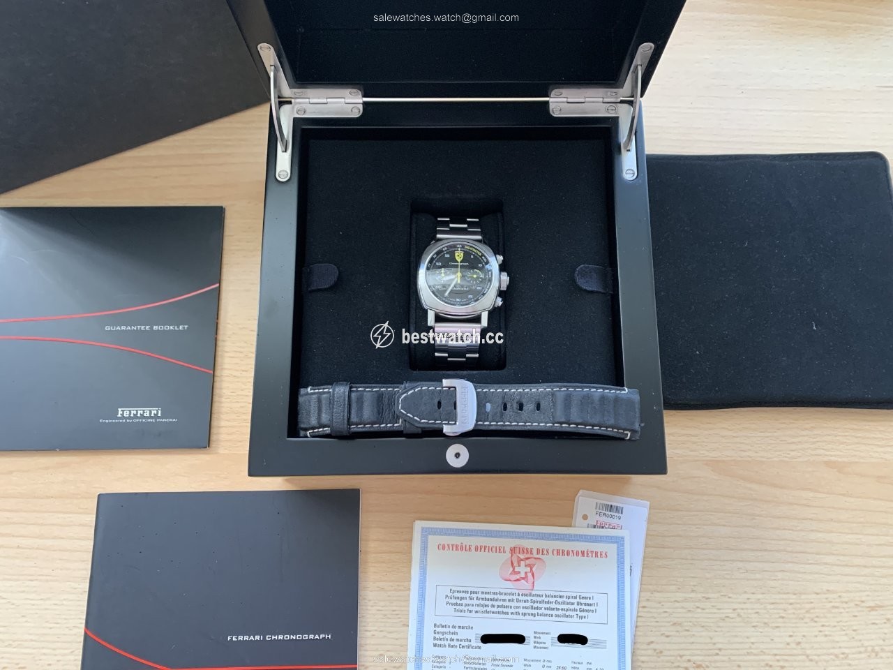 IMG_9085 Panerai Ferrari Mens watch Unisex Automatic Steel FER00019 Replica 2
