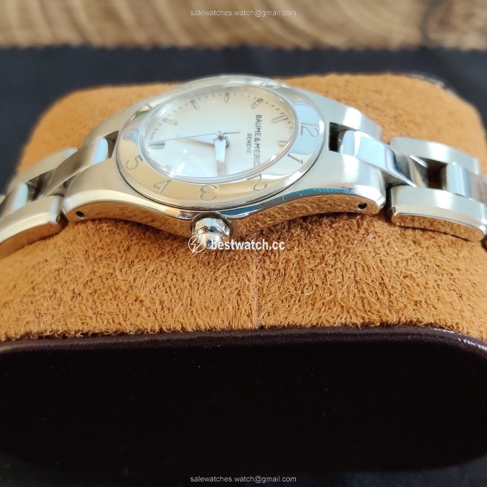 IMG_9085 Baume & Mercier Linea Womens watch Quartz Steel M0A10036 Replica 2
